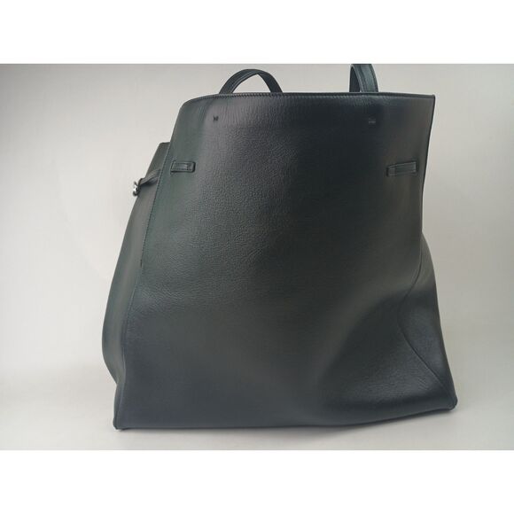 Givenchy Women's Black Large Voyou Leather East/West Tote $2500+ - Picture 6 of 11